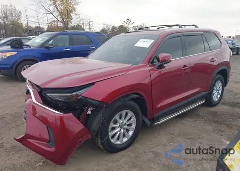 2024 Toyota Grand Highlander Xle from USA, damaged, VIN 5TDAAAB55RS003616